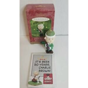 Hallmark Keepsake Snoopy LINUS Ornament 2000 A Charlie Brown Christmas 50th
